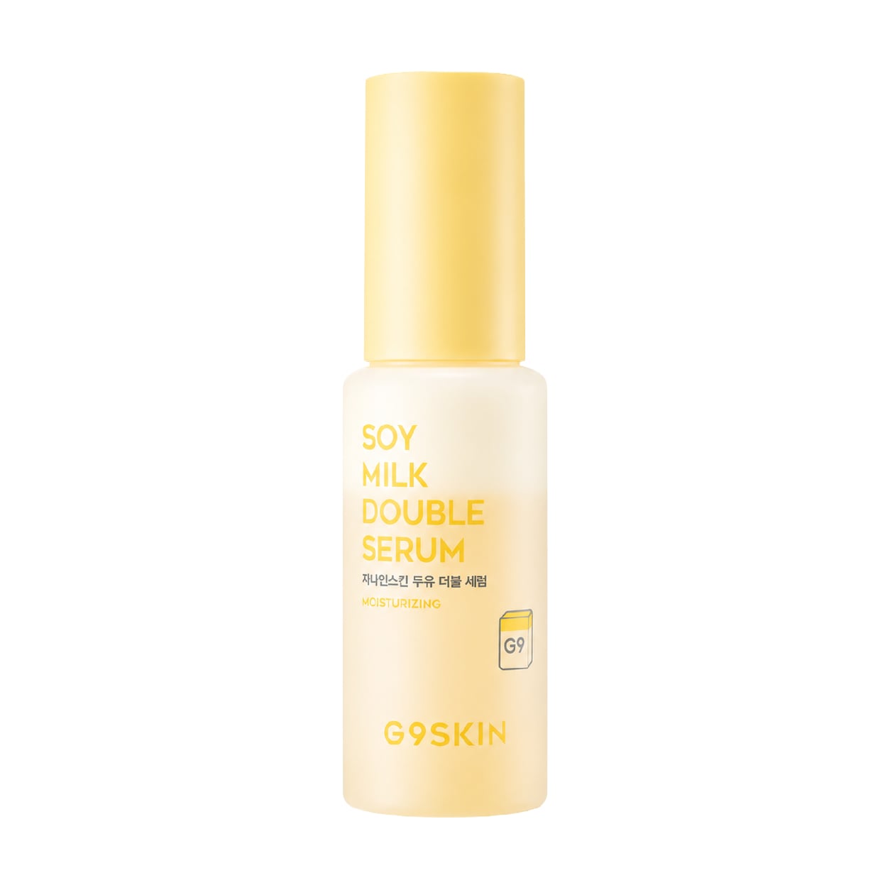 Двофазна сироватка для обличчя G9Skin Soy Milk Double Serum із соєвим молочком, 50 мл