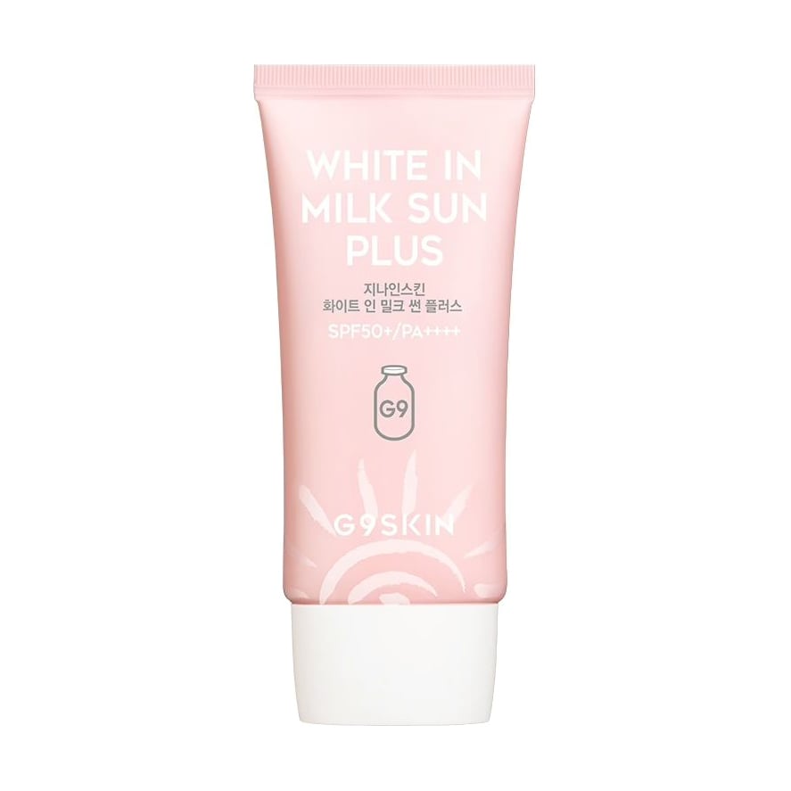 Сонцезахисний крем для тіла G9Skin White In Milk Sun Plus SPF 50+ PA++++, 40 мл